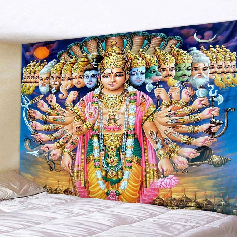 Buddha Meditation Tapestry-ToShay.org