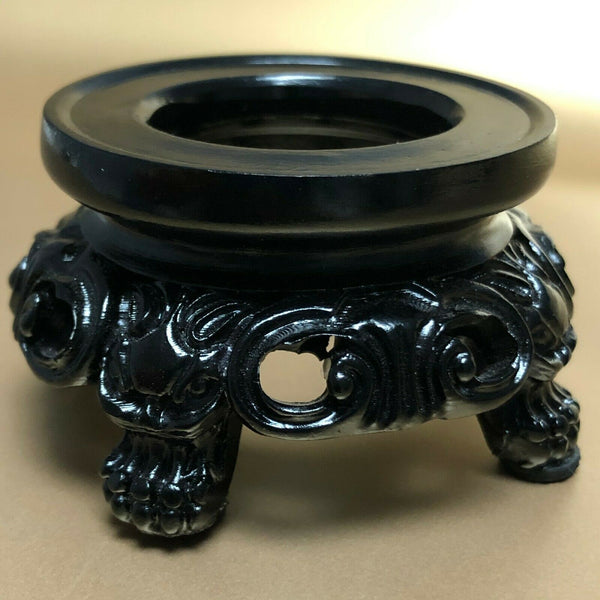 Black Crystal Ball Stand-ToShay.org