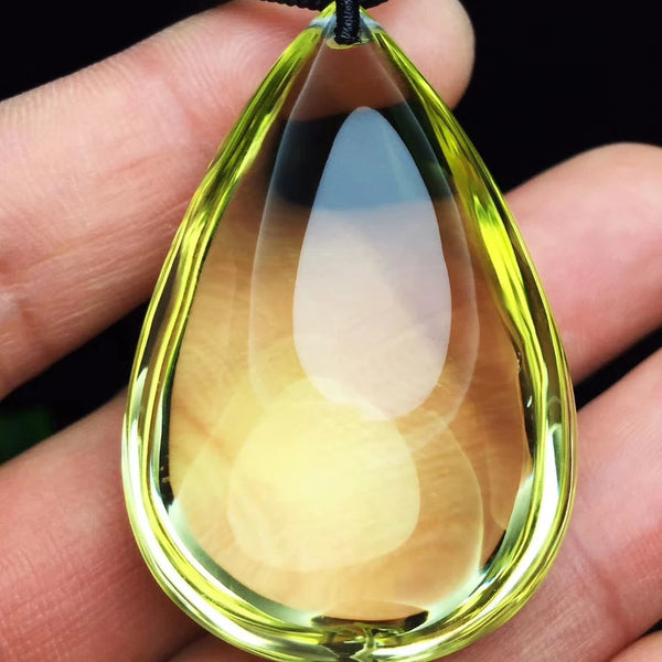Yellow Citrine Quartz Crystal-ToShay.org