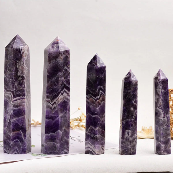 Purple Amethyst Quartz Point-ToShay.org