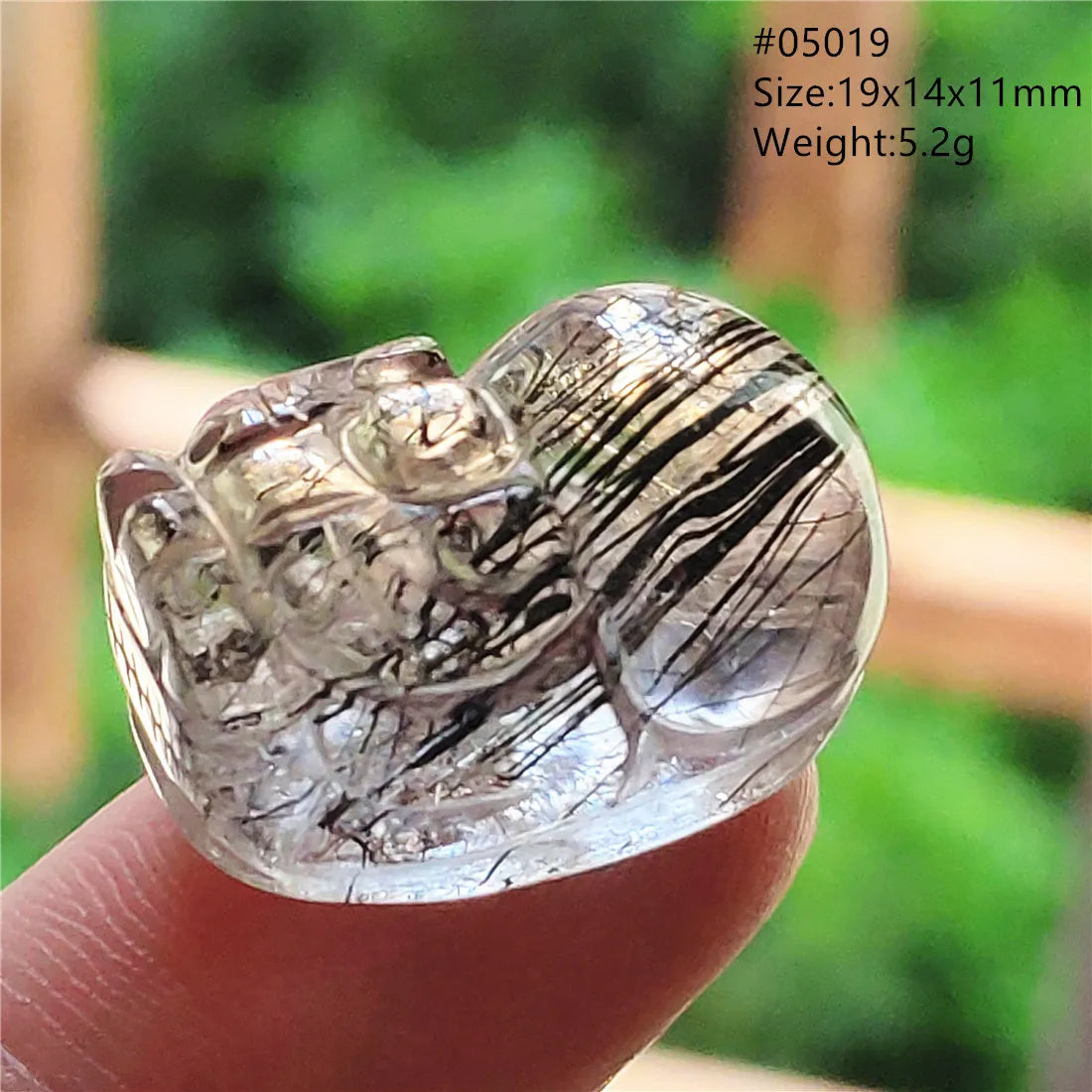 Black Rutilated Quartz Pi Xiu-ToShay.org