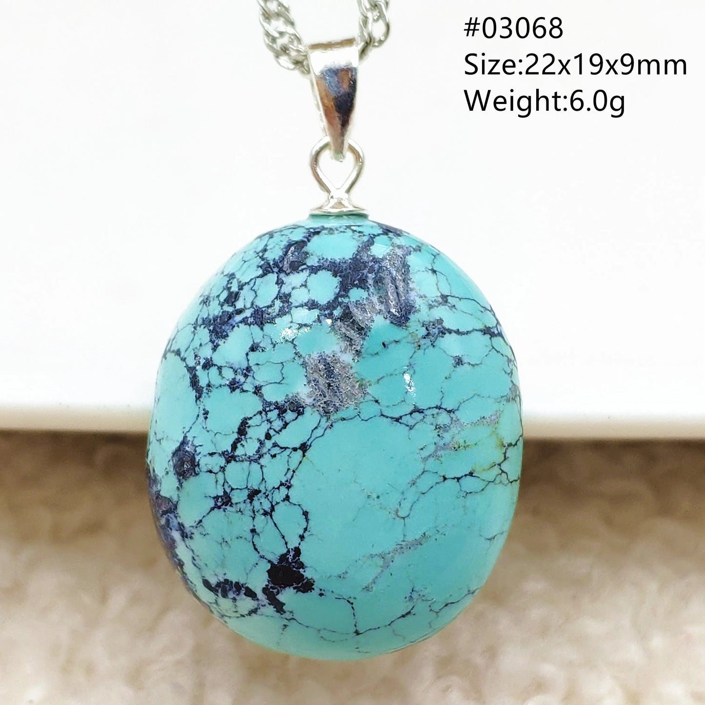 Green Turquoise Pendant-ToShay.org