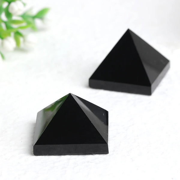 Black Obsidian Pyramid-ToShay.org