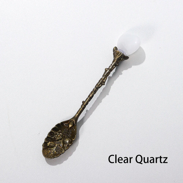 Crystal Heart Teaspoons-ToShay.org