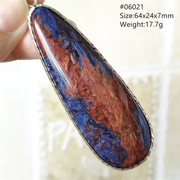 Blue Pietersite Pendant-ToShay.org