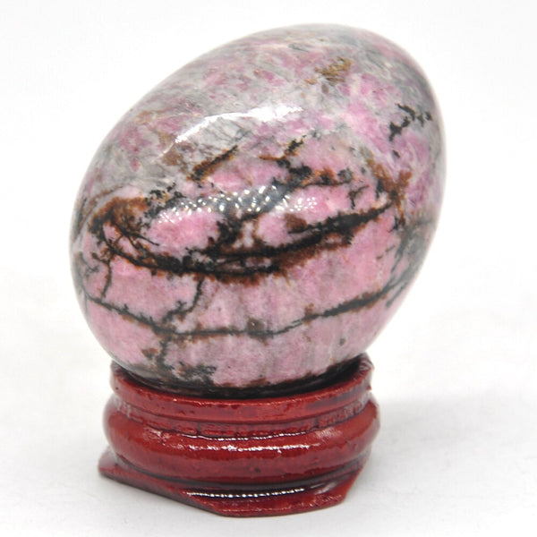 Pink Rhodochrosite Egg-ToShay.org