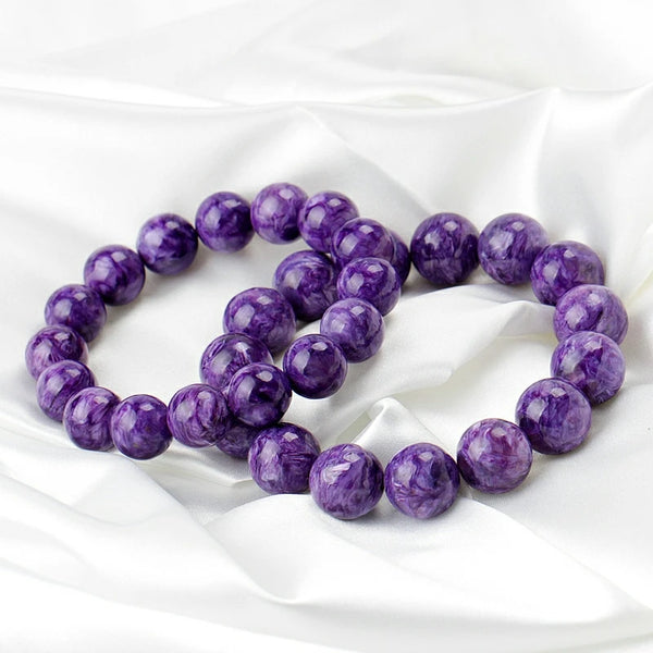 Purple Charoite Bracelet Russia-ToShay.org