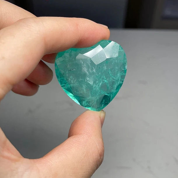 Green Paraiba Heart-ToShay.org