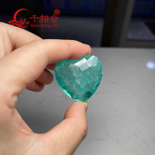 Green Paraiba Heart-ToShay.org