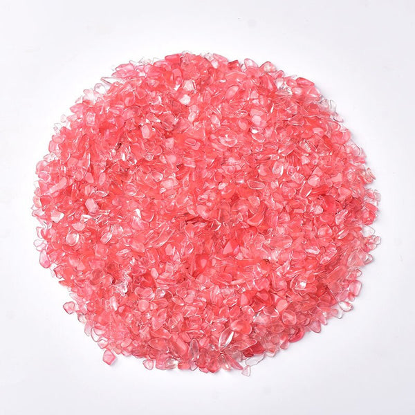 Red Watermelon Quartz Crystal-ToShay.org