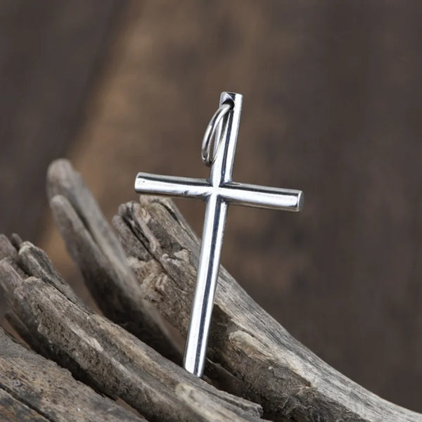Silver Cross Pendant-ToShay.org