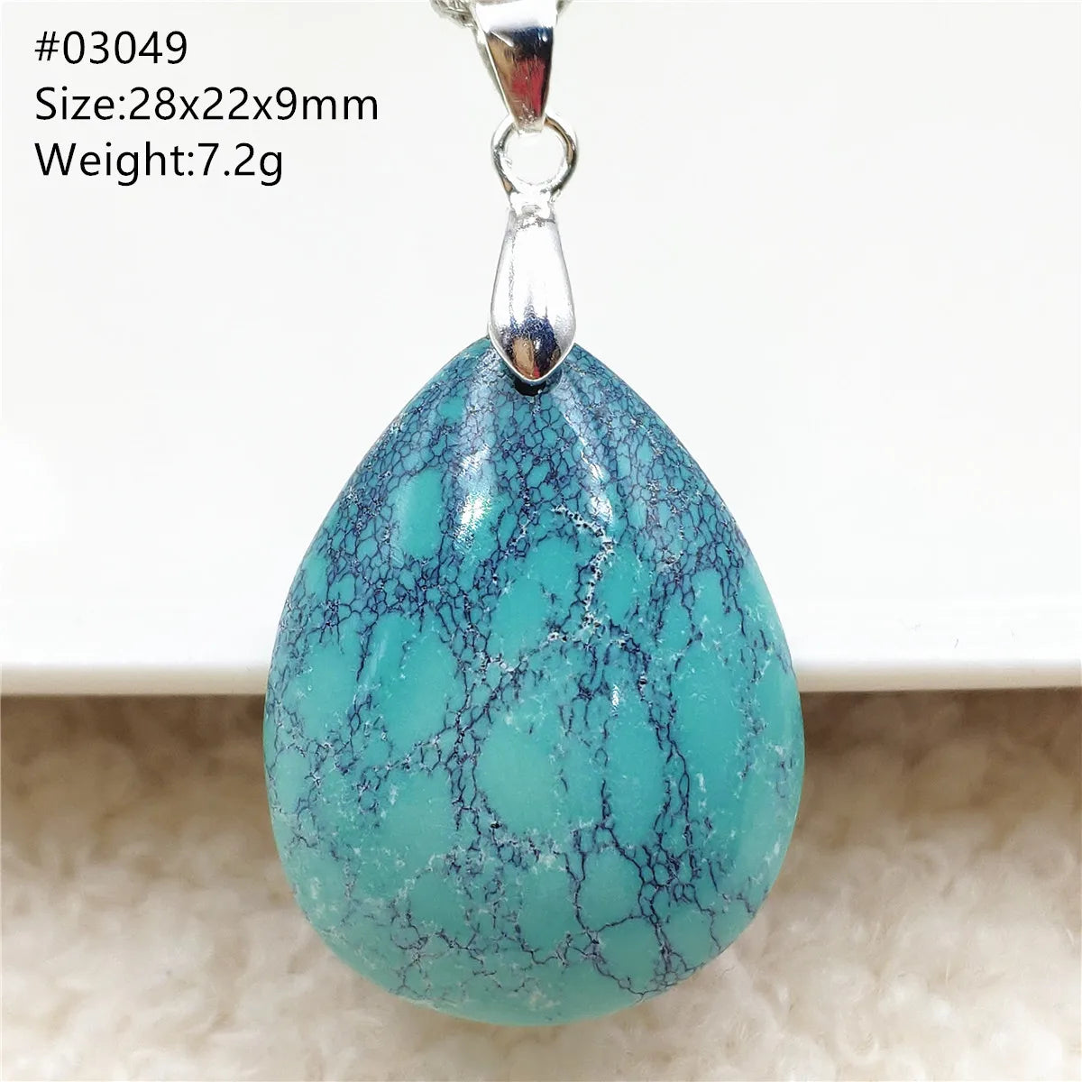 Green Turquoise Pendant-ToShay.org