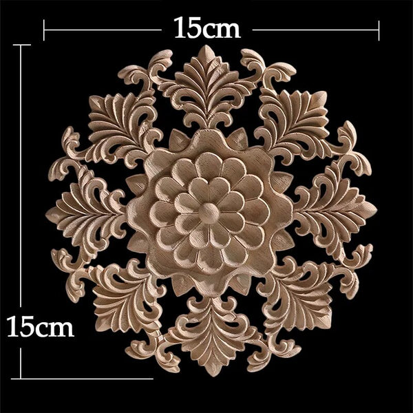 Wood Carved Flower Panel-ToShay.org