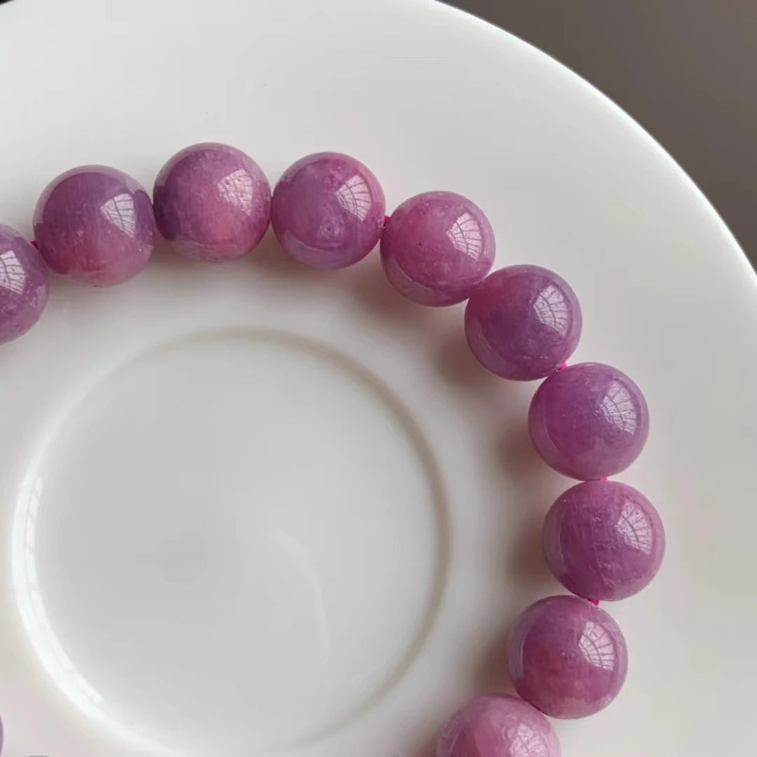 Red Ruby Bead Bracelet-ToShay.org