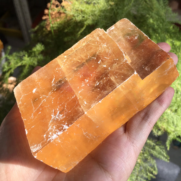 Yellow Optical Calcite Crystal-ToShay.org