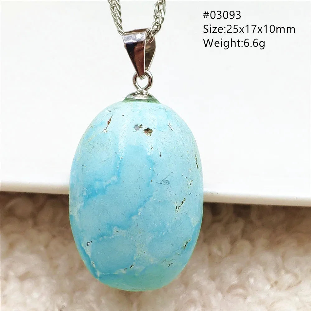 Blue Turquoise Pendant-ToShay.org
