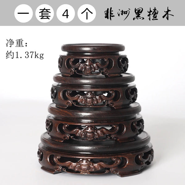 Ebony Wood Base-ToShay.org