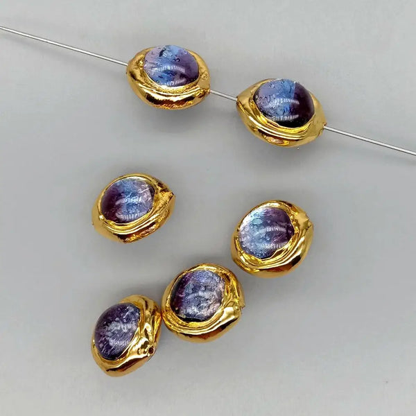 Purple Glass Beads-ToShay.org