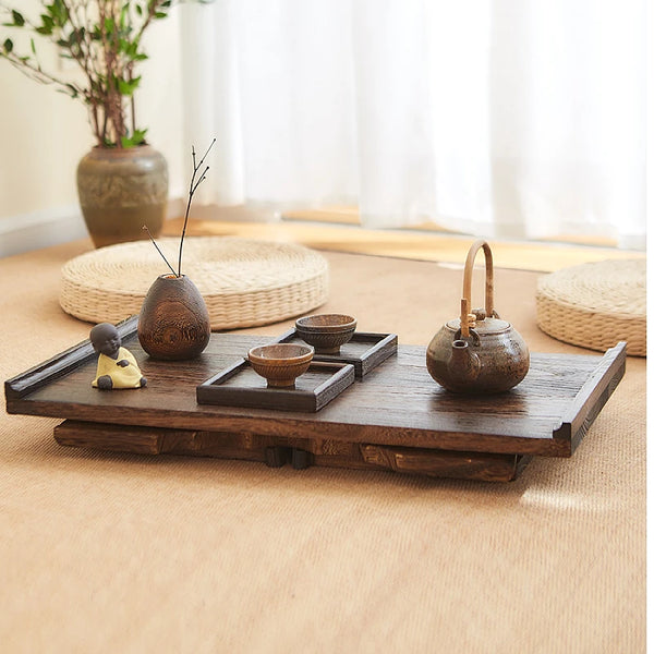 Wood Tea Table-ToShay.org