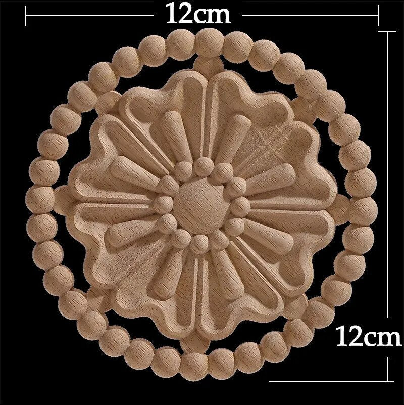 Wood Carved Flower Panel-ToShay.org
