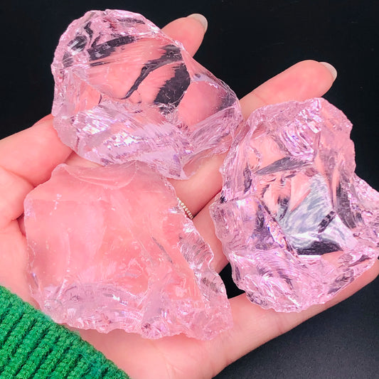 Pink Quartz Crystal Rock-ToShay.org