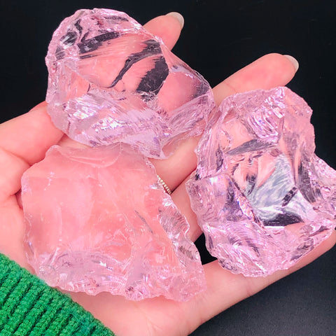 Pink Quartz Crystal Rock-ToShay.org