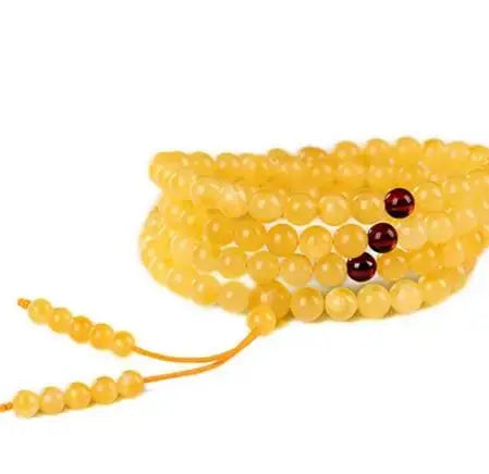 Red Amber Prayer Beads-ToShay.org