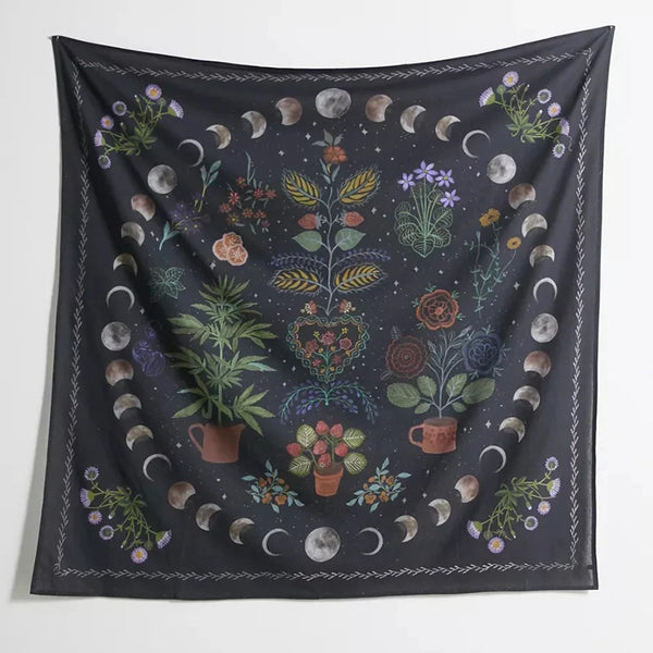 Moon Phase Tapestry-ToShay.org
