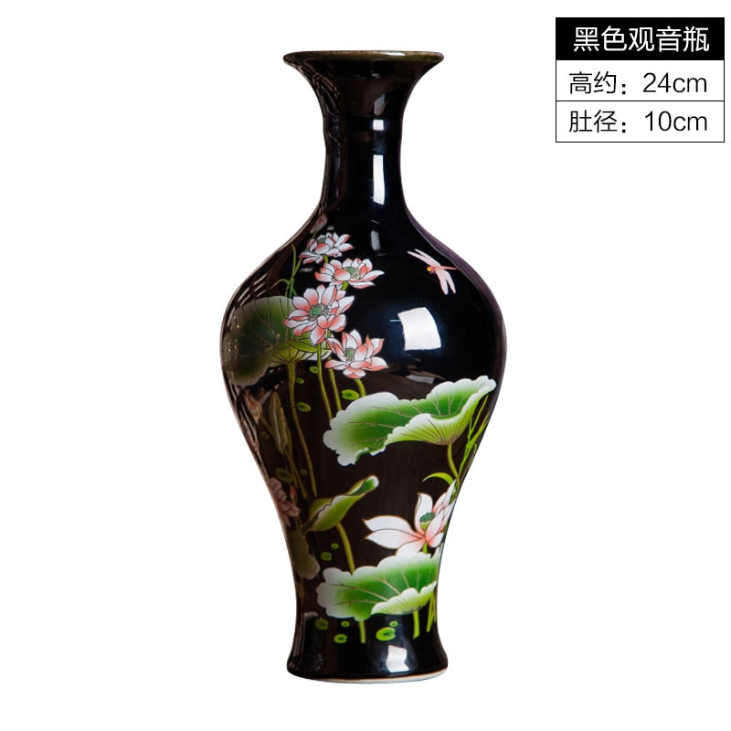 Jingdezhen Lotus Vase-ToShay.org