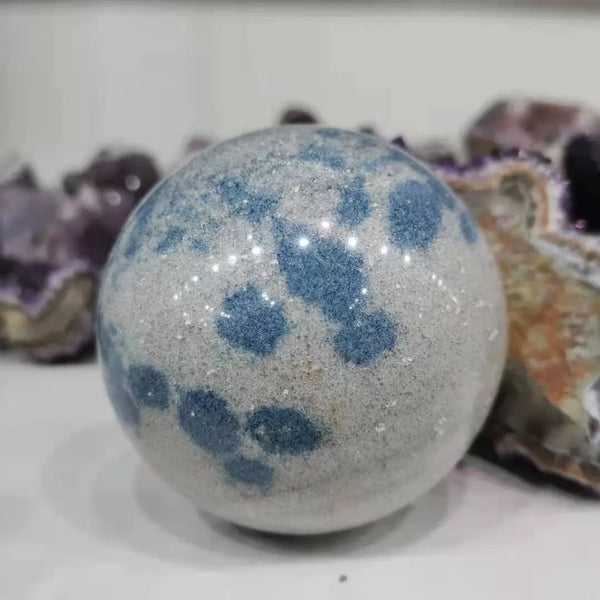 Blue K2 Jasper Ball-ToShay.org
