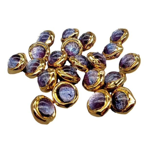 Purple Glass Beads-ToShay.org