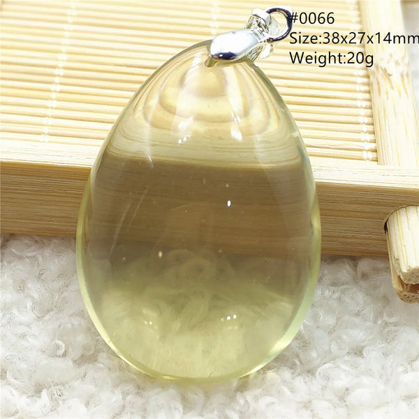 Yellow Citrine Quartz Pendant-ToShay.org