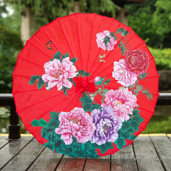 Red Paper Umbrellas-ToShay.org