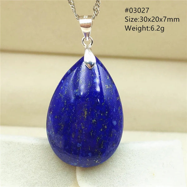 Blue Lapis Lazuli Pendant-ToShay.org