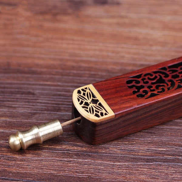 Red Rosewood Incense Burner-ToShay.org