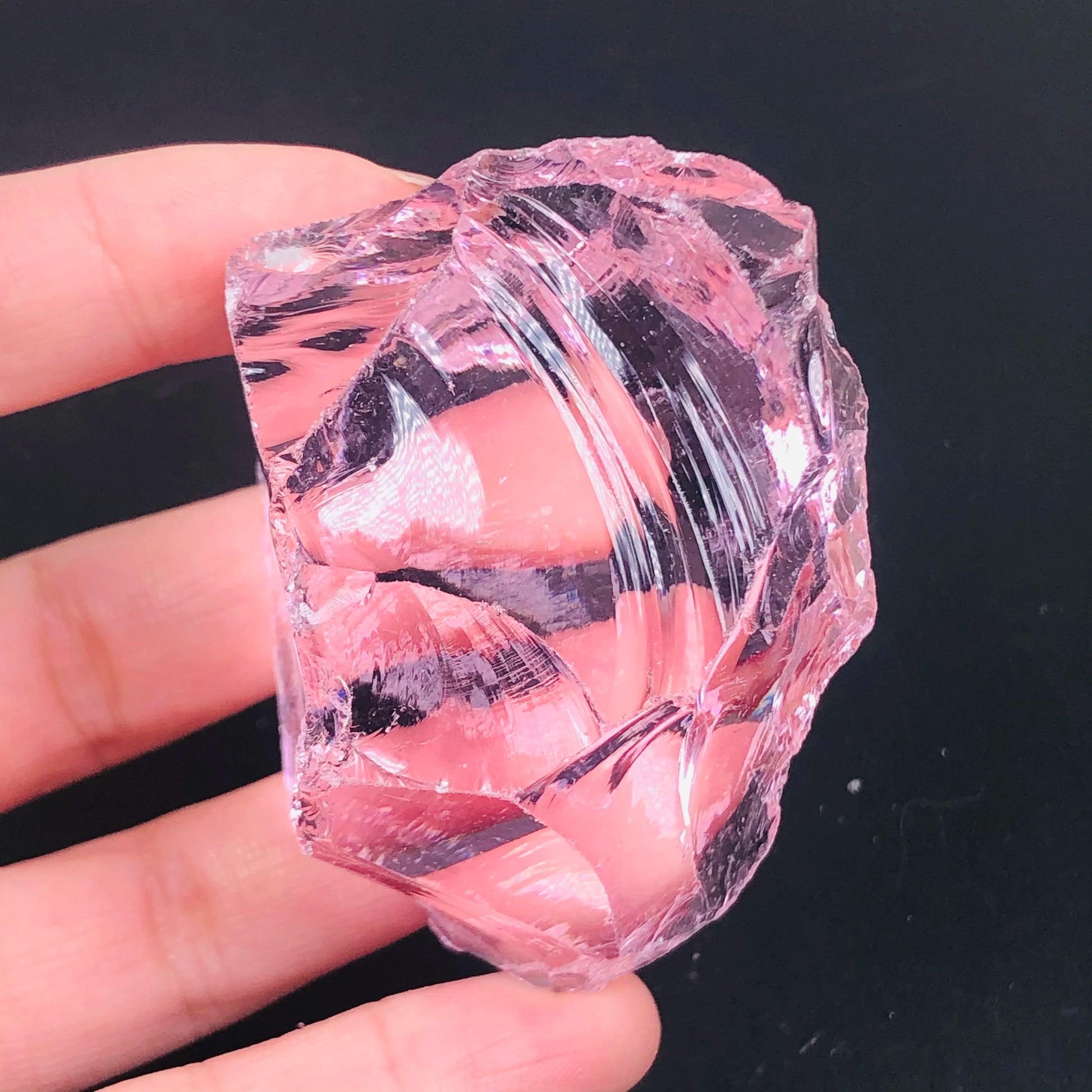 Pink Quartz Crystal Rock-ToShay.org