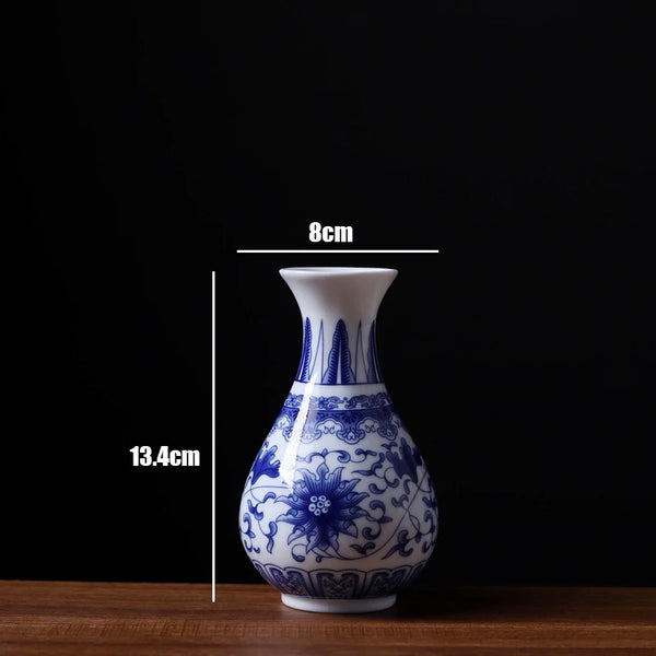 Blue White Porcelain Vase-ToShay.org