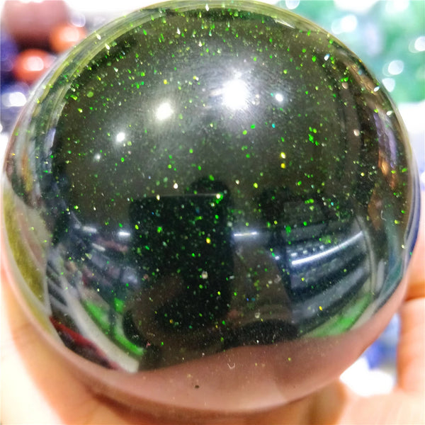 Green Gold Sandstone Balls-ToShay.org