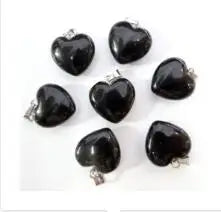 Mixed Crystal Heart Pendants-ToShay.org