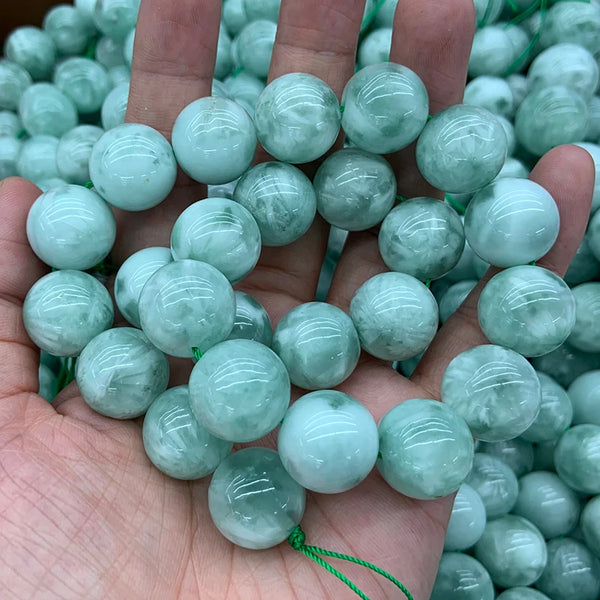 Green Angelite Beads-ToShay.org