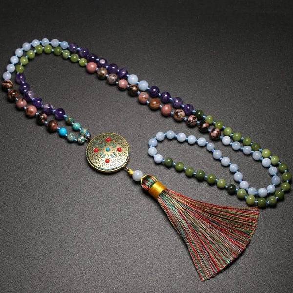 Mixed Crystal Bead Mala-ToShay.org