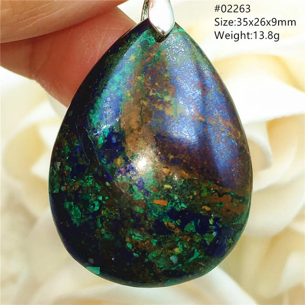 Blue Lapis Lazuli Pendant-ToShay.org