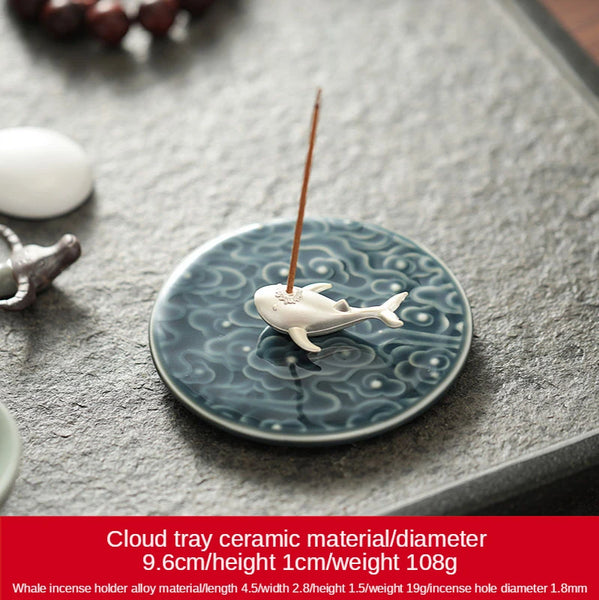 Cloud Tray Incense Holder-ToShay.org