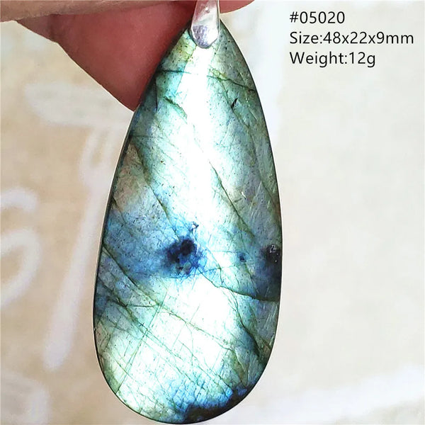 Blue Light Labradorite Pendant-ToShay.org