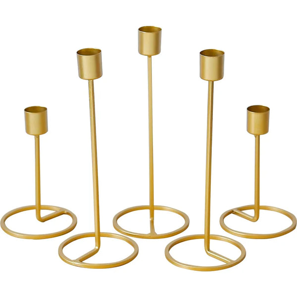 Gold Candlestick Holders-ToShay.org