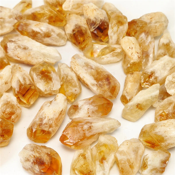 Yellow Citrine Quartz Crystal-ToShay.org