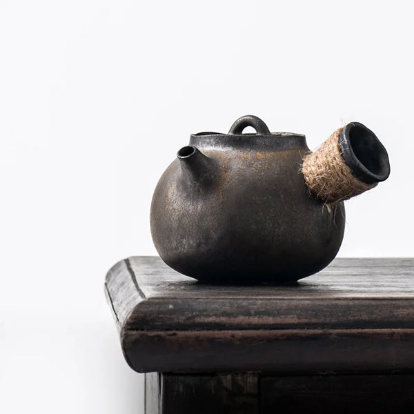Rust Glaze Ceramic Teapot-ToShay.org