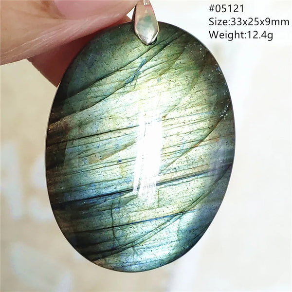 Blue Light Labradorite Pendant-ToShay.org