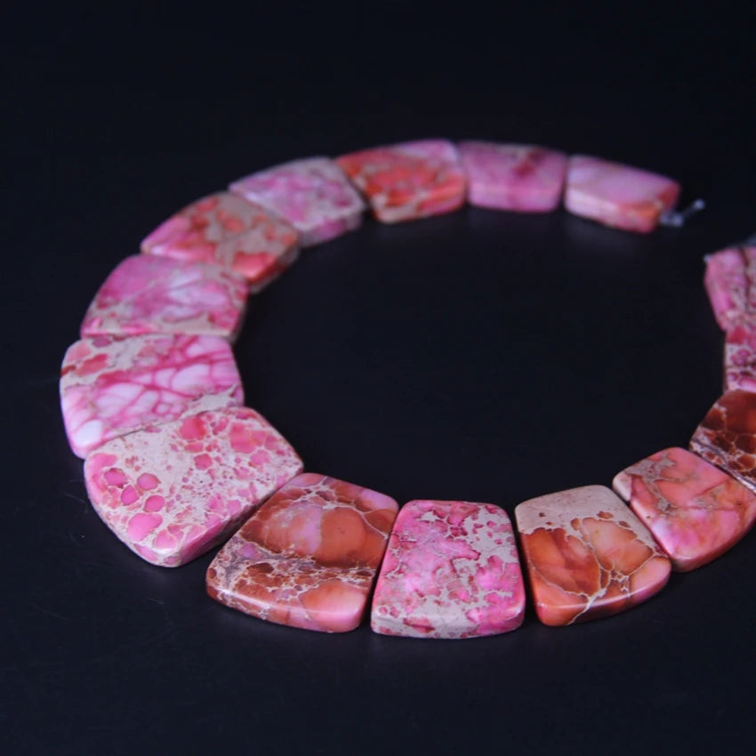 Mixed Emperor Jasper Slab Beads-ToShay.org