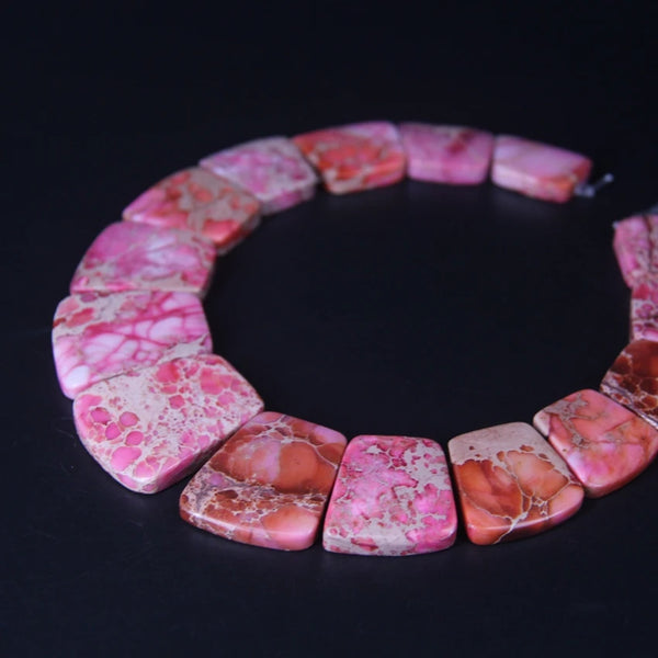 Mixed Emperor Jasper Slab Beads-ToShay.org